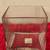 Handblown Clear Cube Glass Vase/Candle Holder 1 thumbnail