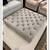Thomas Pheasant For Baker Furniture Paris Tufted Large Square Ottoman 5 thumbnail