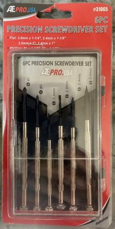 6-Piece Precision Screwdriver Set Brand New 1
