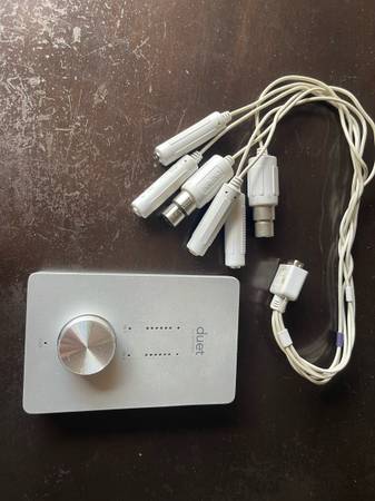 Duet by Apogee Firewire Audio Interface Gen 1 w/ Cables 1