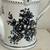 Vintage White & Black Floral Watering Can/ Pitcher 3 thumbnail