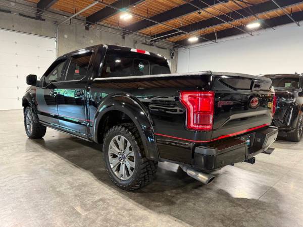 2017 Ford F-150 4x4 4WD camioneta F150, cabina doble Lariat 4 puertas SuperCrew 5.5 - $31,900 (Platinum Motors Corp)63438364116737121
