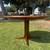 Mid Century Solid Teak Watertown Table- Vintage Walnut Finish 4 thumbnail