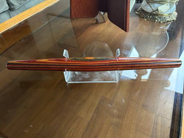 Beautiful Layered Wood Rolling Pin or Sculpture 1
