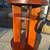 Table Solid Heavy Maple Triple Pedestal Round Footed Block Maple Table 1 thumbnail