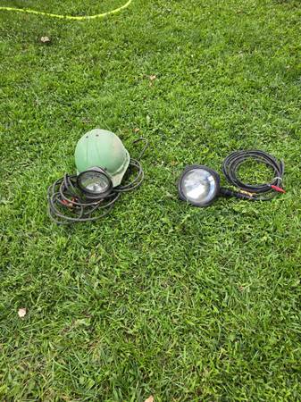 2 spot lights duck hunting 1