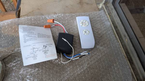 Ceiling fan remote kit 1