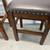 3 Bar Stools with Solid Wood Frame 3 thumbnail