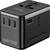 Universal Travel Adapter, 70W International Wall Charger, PD Fast Charging, 5-Po 1 thumbnail