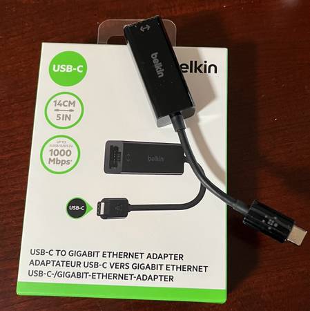 Belkin Network Adapter Ethernet, Black (B2B145-BLK) 1