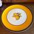 Rare Franciscan Ware pottery MANGO 14" chop plate 1937-1938 1 thumbnail