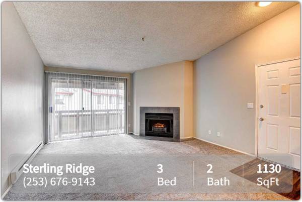 $2,445 / 3br - 1130ft2 - For an easy commute by bus, come home to Sterling Ridge (Kent)63929429886978122
