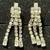 lot of BEAUTIFUL VINTAGE CLEAR RHINESTONE NECKLACES EARRINGS 8 thumbnail