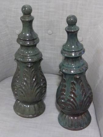 2pc Ceramic Art Decoration Set 1