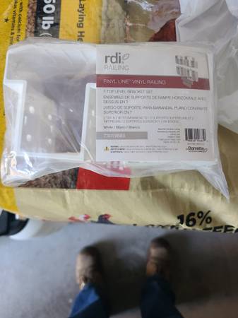 New deck railing brackets 1