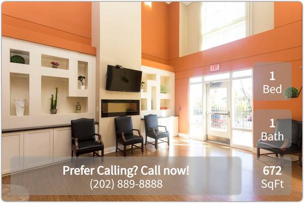 $1,562 / 1br - 672ft2 - The bus line’s nearby at The Roundtree Residences! Great for commuters (Washington - Southeast)63779216448641121