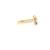 Ladies 18k Yellow Gold Ring w/ White Gold X Accent Size 7 11054640 4 thumbnail