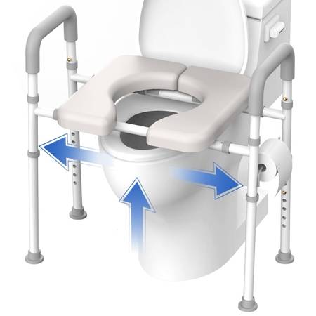 *NEW* FSA/HSA Eligible Raised Toilet Seat With Handles 1