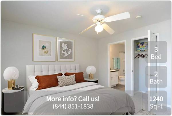 $1,687 / 3br - 1240ft2 - 3 Bed / 2 Bath. We welcome your pets! Ask about our pet policy! (North Las Vegas)63859496577281120