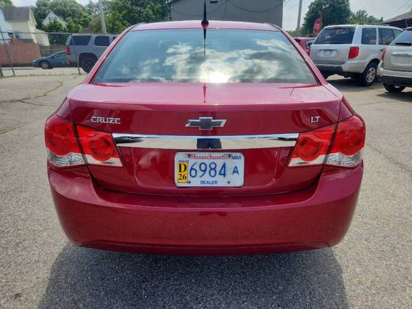 2014 Chevrolet Cruze LT *Aprobación de crédito garantizada* - $5,495 (Lowell, MA *www.daveducharmesauto.com*)63615449082499124