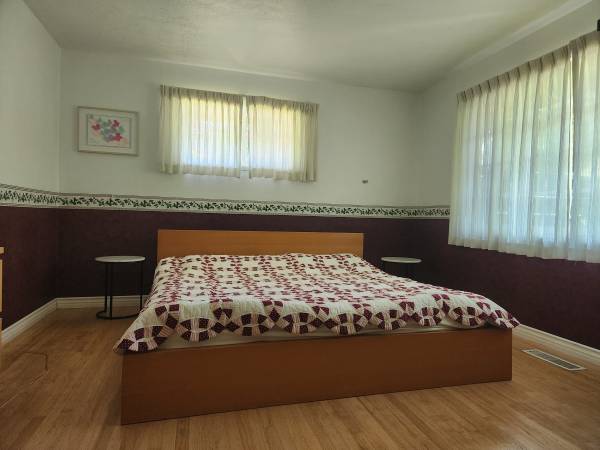 Moving sale - IKEA MALM king size bed frame with latex mattress 1