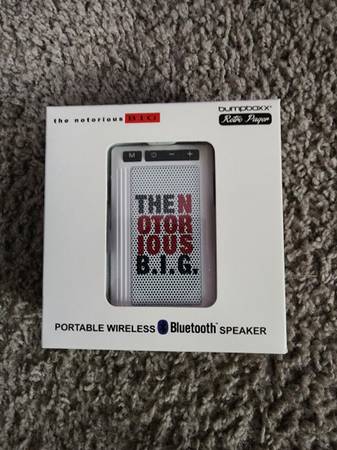 NEW Bumpboxx Retro Pager Bluetooth Speaker - The Notorious B.I.G. 1