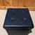 Blue Folding Collapsible Storage Ottomans with Serving Tray (2 pcs) 3 thumbnail