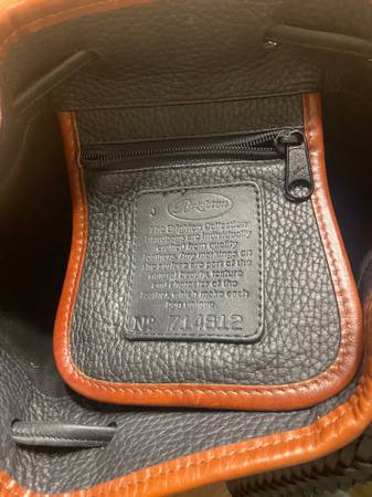 Vintage Brighton Leather Bucket Bag - $40 (Dawsonville)63441269501699123
