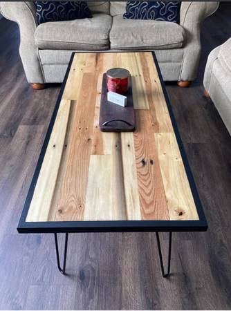 Butcher block coffee table 1