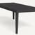 Outdoor black $4k hamilton 102”large aluminum dining table 3 thumbnail
