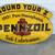 1950s PENNZOIL Motor Oil  [ A-M 6-56 ]  Station 2 Sided 31” x 22 ”Sign 5 thumbnail