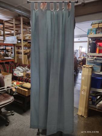 Options Blue Curtains 1