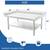 Stainless Steel Equipment Work Stand, with Under Shelf Adjustable Bull 6 thumbnail