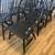 Yugoslavian 6 Black Windsor Quality Vintage Dining or Kitchen Chairs 2 thumbnail