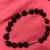 Brand New 14K Yellow Gold and Onyx Bracelet with Beautiful Design 1 thumbnail