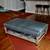 Bassett Lori Living Room Leather Ottoman w/Trays 5 thumbnail