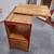 Vintage Bassett End Table Magazine Rack - Solid Wood w Drawer 2 thumbnail
