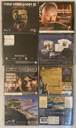 Lote de 8 juegos de PC para computadora, juegos clásicos: Battlefield, Myst, Dune, Everquest - $50 (Midtown West)63471137471747121