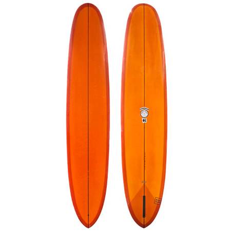 9'5" CJ Nelson "Prototype" by Ryan Engle - Used Performance Longboard 1