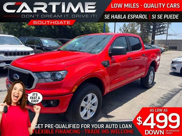 2020 FORD RANGER SUPERCREW XLT PICKUP 4D 5 FT 1