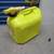 Two (2) Used 5 Gallon Stens No-Spill 1457 Diesel Fuel Can, Yellow 8 thumbnail