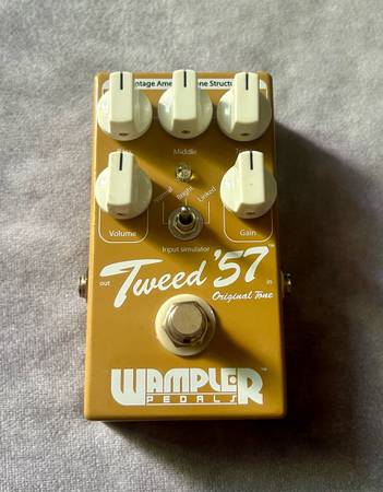 FS/FT Wampler Tweed '57 Overdrive - musical instruments - by owner