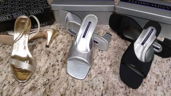 Women's Dressy Heels; Size 8 1/2; some never worn (Post 1of2 for heels 1
