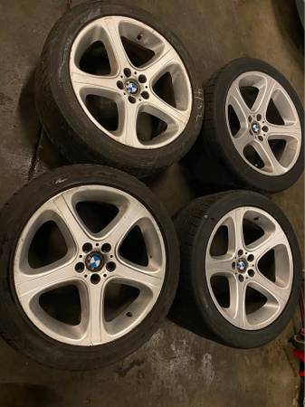 BMW Genuine STAGGERED 20" Style #87 BMW E53 X5 4.6is Factory Wheels 4 1