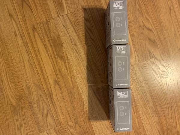 3 SAMSON DIRECT BOXES MD-1 BRAND NEW IN BOXES - $100 (CHERRY HILL)63443728648321123
