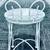 MCM Era International Wrought Iron LTD. Mini Vanity Chair 12 thumbnail