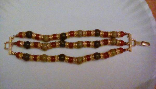 Vintage Gold & Beads BRACELET 1