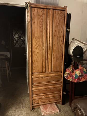 Wood Armoire 1