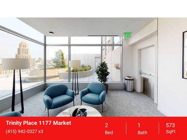 $3,047 / 2br - 573ft2 - 2 Weeks Free on Select Homes (downtown / civic / van ness)63834324252931121