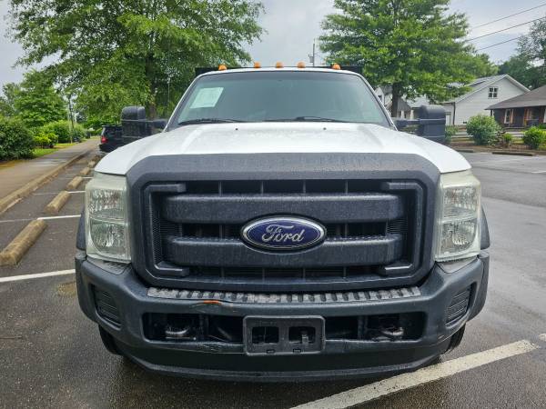 2012 FORD F-450 CREW CAB WITH 9X8 FLATBED 6.8L V10 AUTOMATIC - $16,58863621633299715122